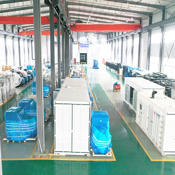 New Product Delivery: Silent Containerized Diesel Generator Sets Complete Factory Testing